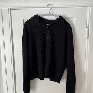 Gapbody Black Button Down Shirt